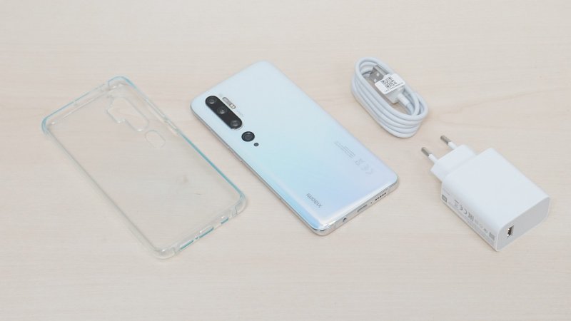 Xiaomi Mi Note 10 Pro - obsah balenia