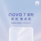 Séria Huawei Nova 7 príde 23. 4. 2020