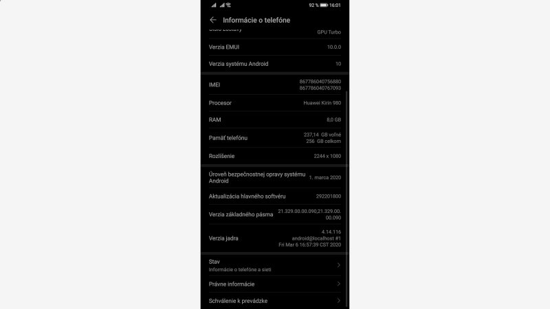Huawei Mate 20X 5G skúsenosti