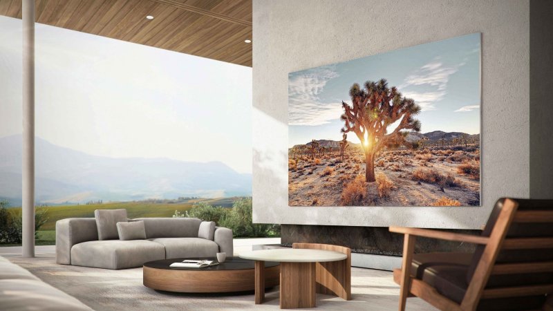 Samsung Micro LED TV press image