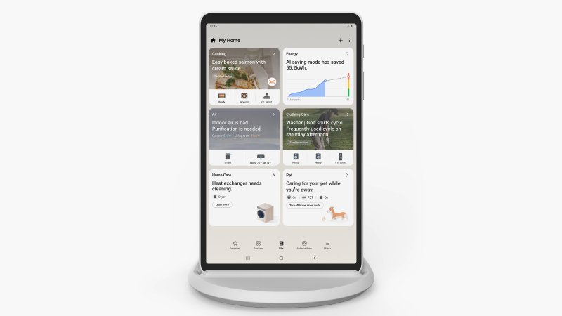 Samsung Home Hub press image