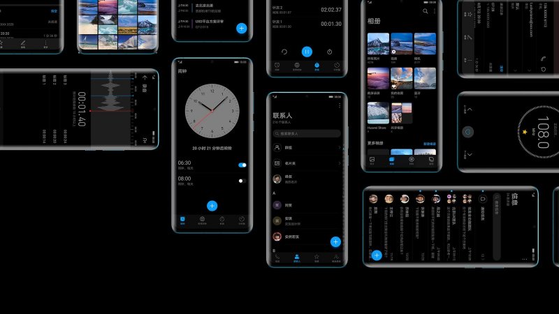 EMUI 10 tmavý režim