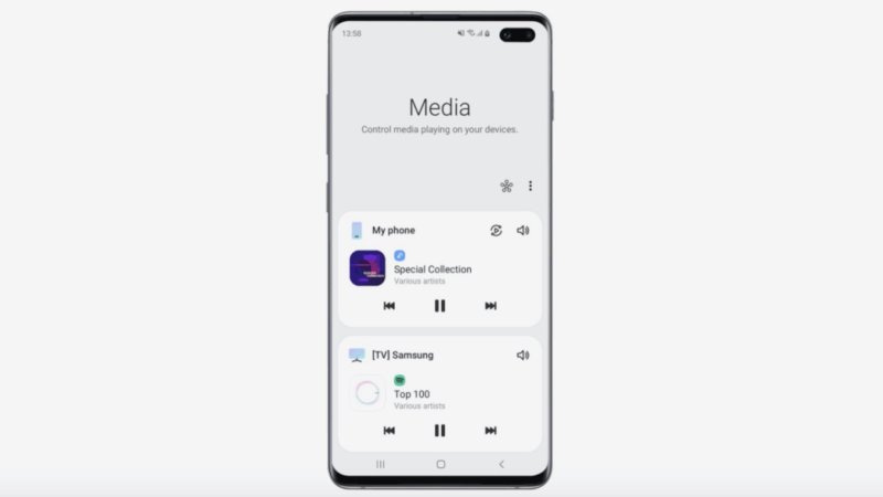 Samsung Galaxy S10 - Médiá a Zariadenia