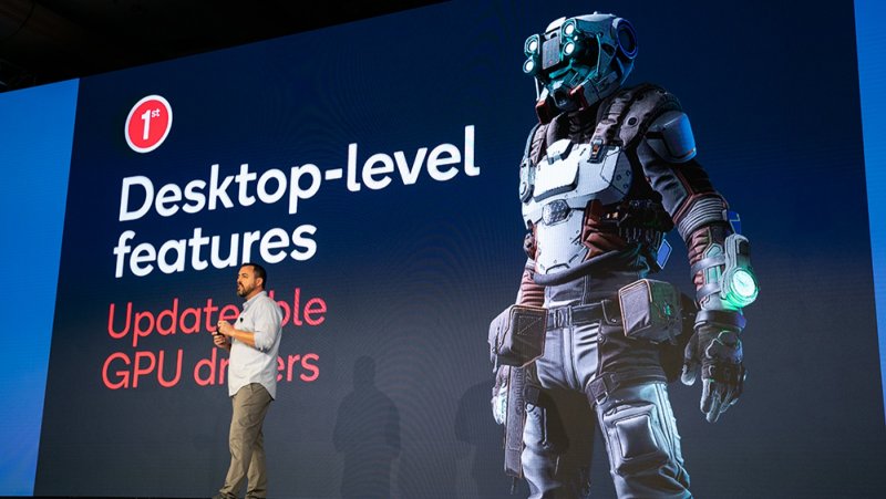 Adreno - aktualizovateľný ovládač