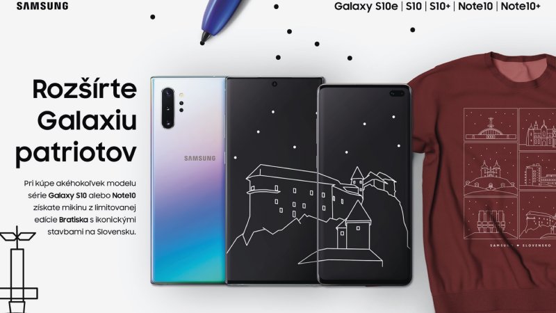 Samsung - limitovaná edícia mikiny Bratiska
