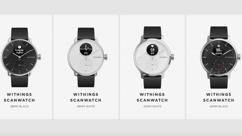 Withings Scanwatch press image