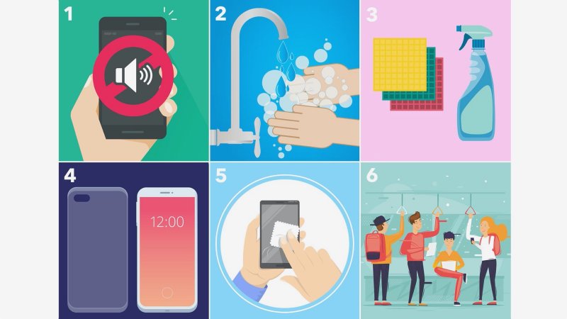 Ako čistiť povrch telefónu