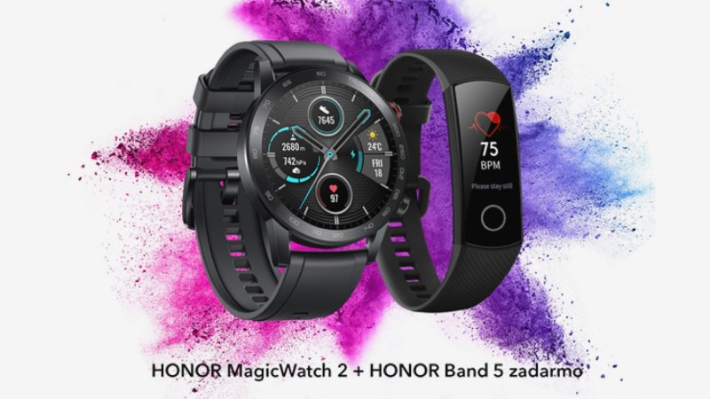 Honor MagicWatch 2 s darčekom Honor Band 5