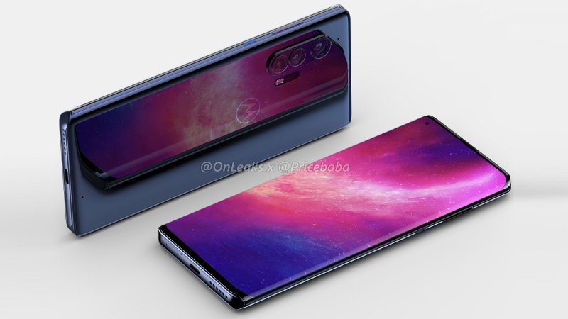 Motorola Edge+ render