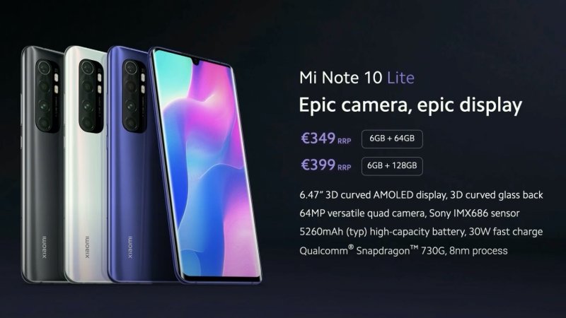 Xiaomi Mi Note 10 Lite