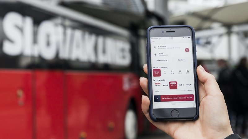 Slovak Lines - mobilná aplikácia