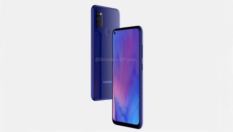 Samsung Galaxy M51 render