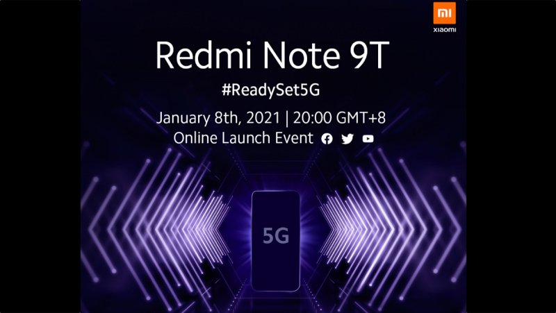 Xiaomi Redmi Note 9T príde 8. januára