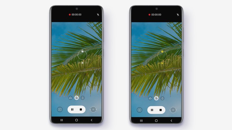 One UI 3.1 - automatická expozícia