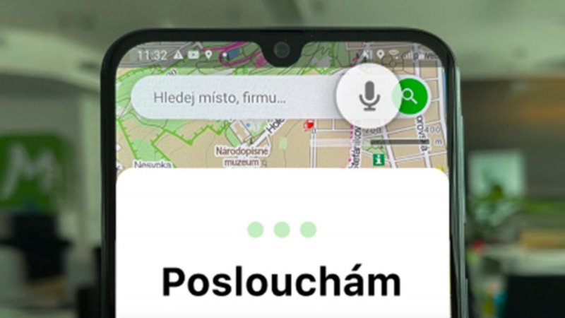 Mapy.cz pridali vyhľadávanie adresy alebo firmy hlasom