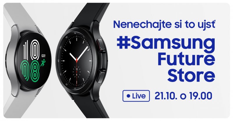Stream na Facebooku Samsungu prinesie zľavy na hodinky a súťaž o slúchadlá