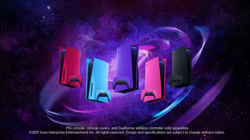 Sony oficiálne ohlásilo farebné kryty na PS5 a nové farby pre DualSense