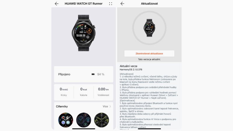 Aktualizácia pre Huawei Watch GT 3 Pro a Watch GT Runner prináša žiadanú funkciu