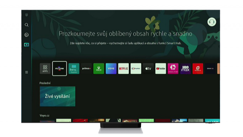 Streamovaciu službu SkyShowtime si užijete aj na televízoroch Samsung