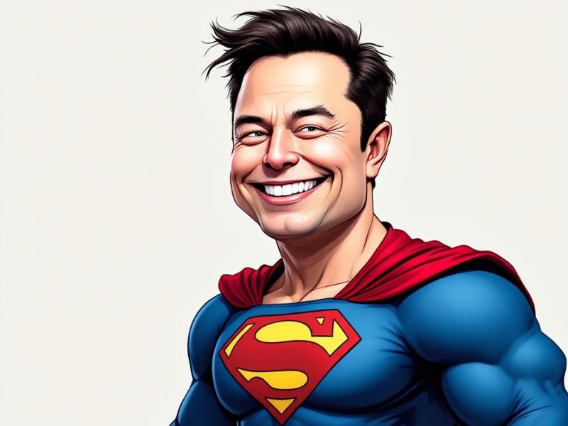 Superman Elon Musk