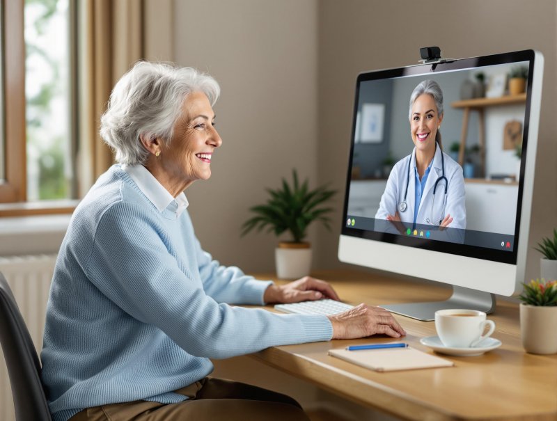 Telemedicína pomáha seniorom