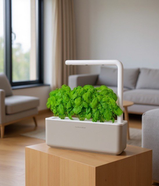 Click & Grow je asi najznámejšia značka smart kvetináčov