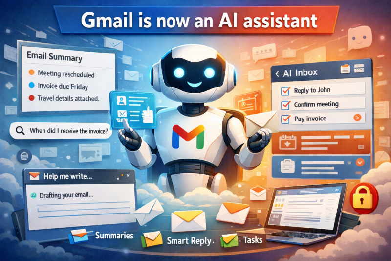 Google predstavil veľkú aktualizáciu Gmailu