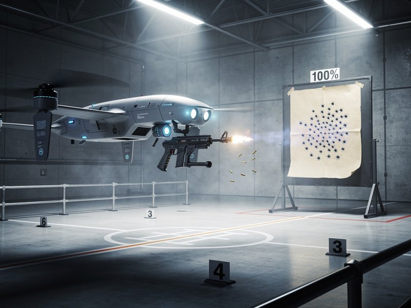 Testy streľby dronov sú fascinujúce i desivé