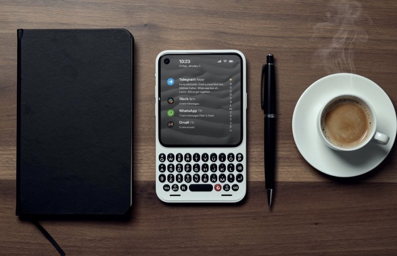 Clicks Communicator je samostatný smartfón s fyzickou QWERTY klávesnicou