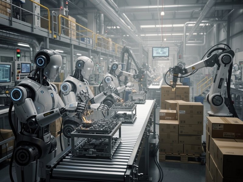 Kým Západ testuje, Čína nasadzuje humanoidov